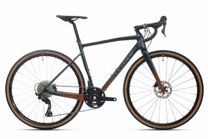 Maxbike gravel kolo GRAFEN šedo/hnědé