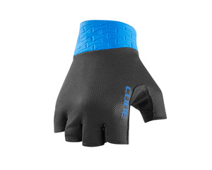 Cube rukavice PERFORMANCE SHORT FINGER black blue