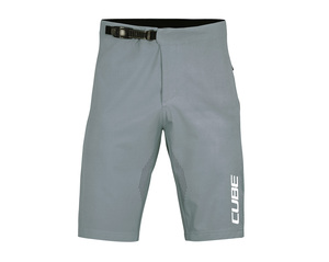 Cube volné kraťasy VERTEX LIGHTWEIGHT BAGGY SHORTS grey
