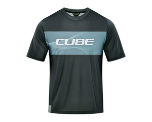 Cube dres VERTEX ROUND NECK S/S grey mint