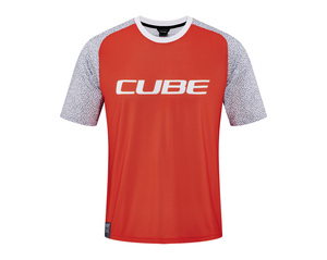 Cube dres VERTEX ROUND NECK JERSEY S/S orange