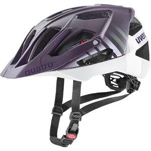 Uvex helma QUATRO CC plum - white mat