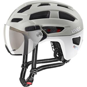 Uvex helma FINALE VISOR sand - white mat