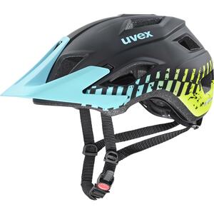 Uvex helma ACCESS black - aqua - lime mat