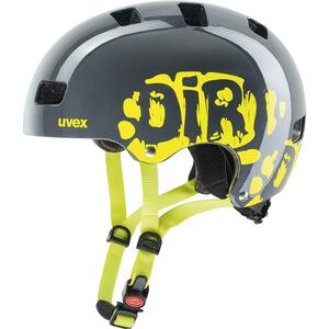 Uvex helma KID 3 dirtbike grey - lime