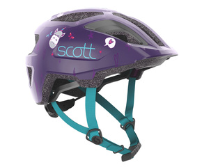 Scott dětská helma SPUNTO KID deep purple/blue