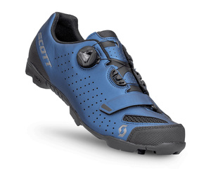 Scott cyklistická obuv MTB COMP BOA metallic blue/black