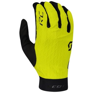 Scott cyklistické rukavice RC PREMIUM KINETECH LF sulphur yellow/black