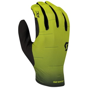 Scott cyklistické rukavice RC PRO LF sulphur yellow/black
