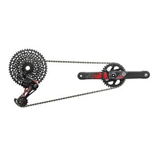 Sram sada X01 Eagle DUB Red