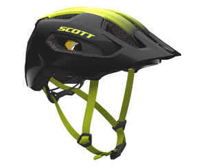 Scott helma SUPRA PLUS black/radium yellow