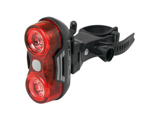 Force blikačka zadní OPTIC 8lm, 2 diody + baterie