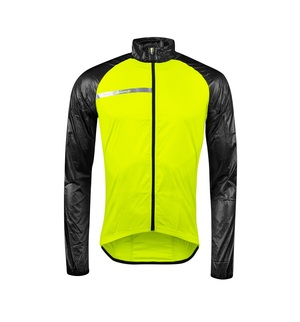 Force bunda WINDPRO KID, fluo-černá