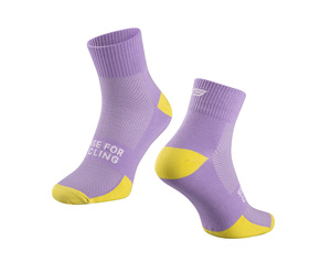 Force ponožky EDGE, fialovo-fluo
