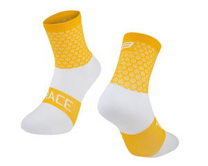 Force ponožky TRACE žluto-bílé
