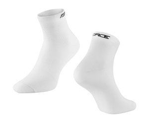 Force ponožky MID kotníkové, bílé