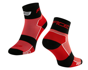 Force ponožky SPORT 3, červeno-černé