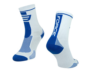 Force ponožky LONG, bílo-modré