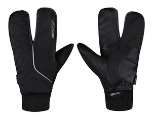 Force rukavice zimní HOT RAK PRO 3 prsté, černé
