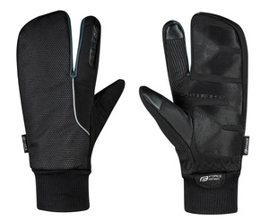 Force rukavice zimní HOT RAK PRO 3+1, černé