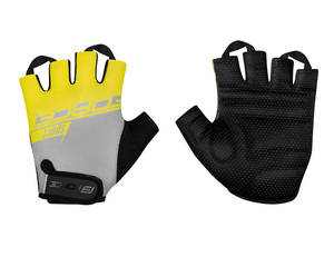Force rukavice SPORT šedo-žluté