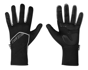 Force rukavice GALE softshell, jaro-podzim, černé