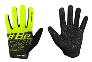 Force rukavice MTB SWIPE, černo-fluo