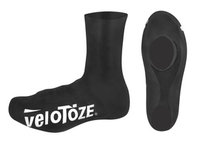 Velotoze návleky treter ROAD latex vysoké, černé