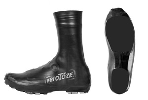 Velotoze návleky treter MTB latex vysoké, černé