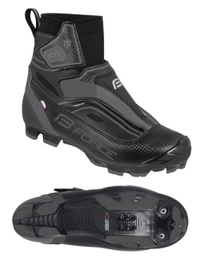 Force zimní MTB tretry ICE21, černé