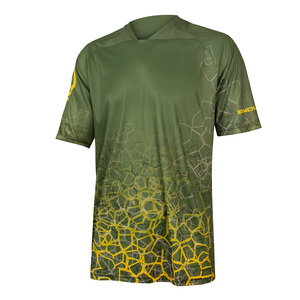 Endura dres SingleTrack Print Tee LTD olivově zelený