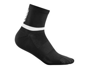 Cube ponožky MID CUT BLACKLINE black
