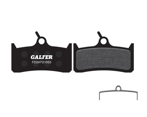 Galfer brzdové destičky FD247 - Shimano, Hope