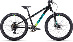 Cube dětské kolo ACID 240 DISC  black green