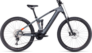 Cube horské elektrokolo STEREO HYBRID 120 PRO flashgrey orange