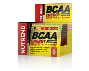 Nutrend BCAA ENERGY MEGA STRONG POWDER