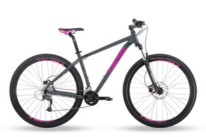 Head horské kolo GRANGER LADY grey matt/pink