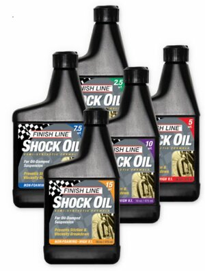 Finish Line olej do vidlic SHOCK OIL 475 ml