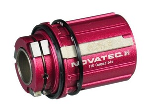 Novatec ořech Novatec duralový, Shimano 9/10/11S - kompatibilita D2 + Anti Bite Guard