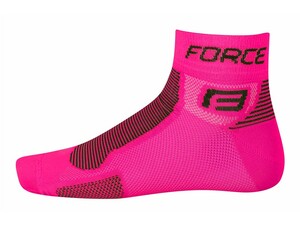 Force ponožky FORCE1 růžovo-černé