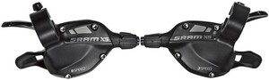 Sram řadící páčky X.5 TriggerShifter, 3x9sp. šedé