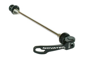 Novatec rychloupínací osa QR249R, zadní (Road 144mm)