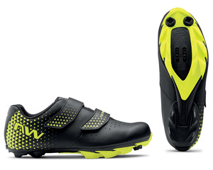 Northwave tretry SPIKE 3 black/yellow fluo