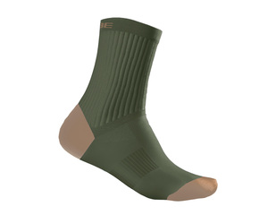 Cube ponožky HIGH CUT MTB TM green