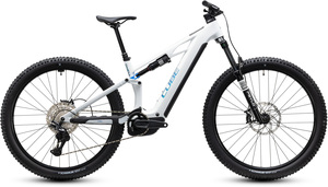 Cube STEREO HYBRID ONE44 HPC Pro metallicwhite´n´blue