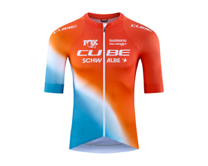 Cube dres ROAD/XC X Factory Racing S/S white blue red