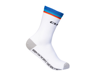 Cube ponožky HIGH CUT ROAD/XC Teamline white