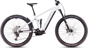 Cube STEREO HYBRID ONE44 EXC mettalic white black