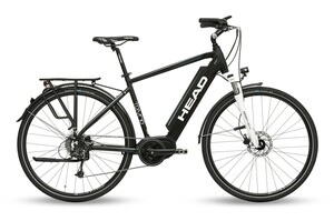 Head trekingové elektrokolo Trivor men black matt/grey