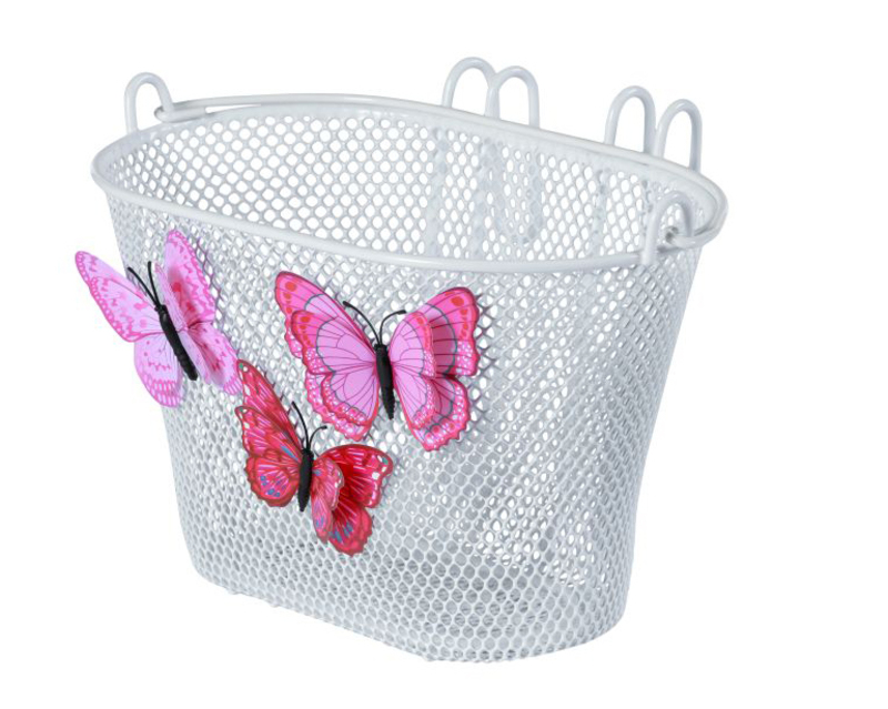 Basil koš na řídítka Jasmin Basket butterfly